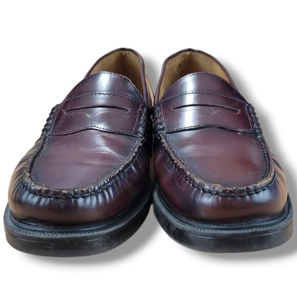 Nunn Bush Shoes Size 11.5M US Nunn Bush Moc Toe Penny Loafer Leather Dress Shoes - Picture 2 of 10